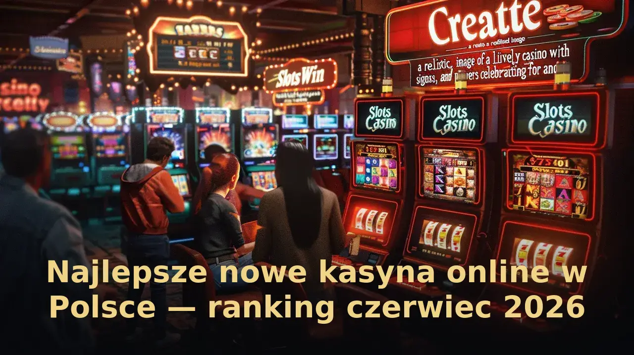 Najlepsze nowe kasyna online w Polsce — ranking czerwiec 2026